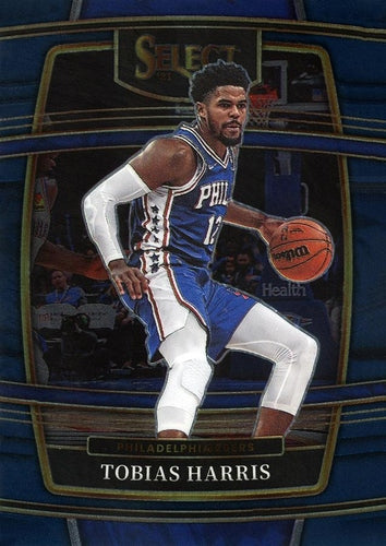 #16 Tobias Harris - Philadelphia 76ers - 2021-22 Panini Select - Blue Basketball