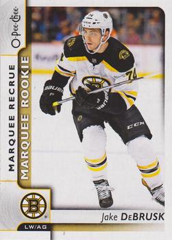#616 Jake DeBrusk - Boston Bruins - 2017-18 O-Pee-Chee Hockey