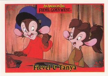 #16 Fievel & Tanya - 1991 Impel An American Tail: Fievel Goes West