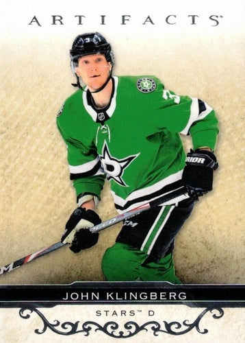 #16 John Klingberg - Dallas Stars - 2021-22 Upper Deck Artifacts Hockey