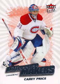 #DM16 Carey Price - Montreal Canadiens - 2008-09 Ultra - Difference Makers Hockey