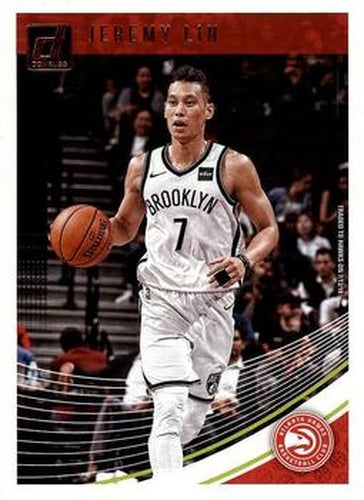 #16 Jeremy Lin - Atlanta Hawks - 2018-19 Donruss Basketball