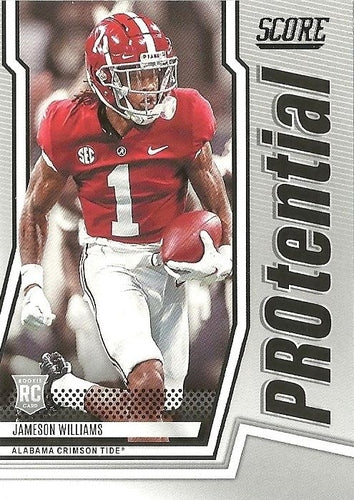 #P-JW Jameson Williams - Alabama Crimson Tide - 2022 Score - PROtential Football