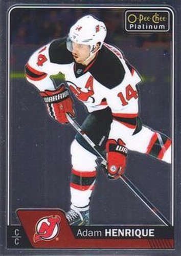 #16 Adam Henrique - New Jersey Devils - 2016-17 O-Pee-Chee Platinum Hockey