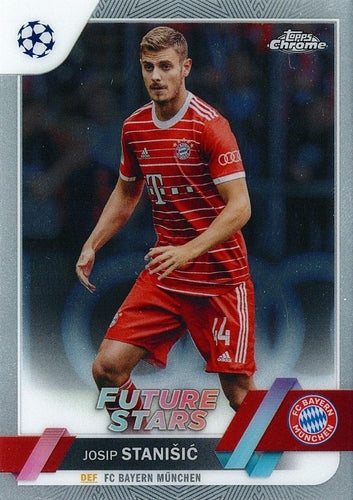 #16 Josip Staniši? - FC Bayern Munchen - 2022-23 Topps Chrome UEFA Club Competitions Soccer
