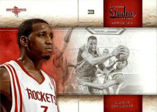 #16 Tracy McGrady - Houston Rockets - 2009-10 Panini Studio Basketball