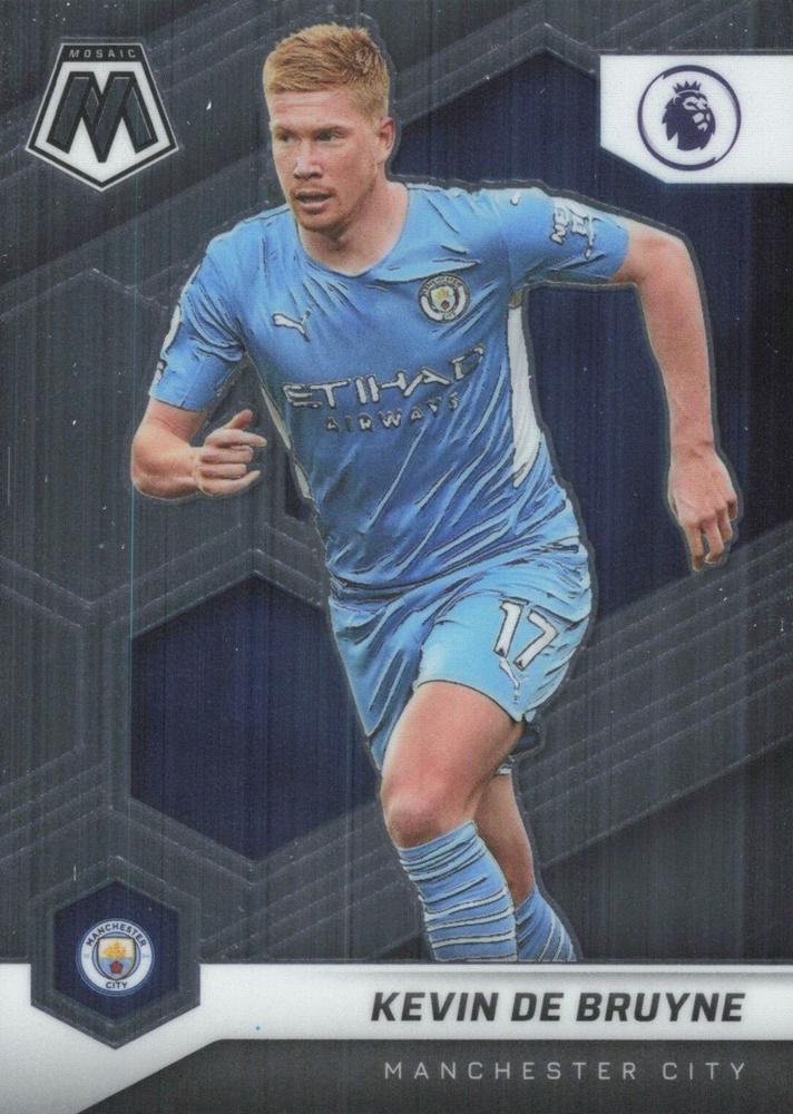 #16 Kevin De Bruyne - Manchester City - 2021-22 Panini Mosaic Premier League Soccer