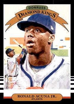 #16 Ronald Acuna Jr. - Atlanta Braves - 2019 Donruss Baseball