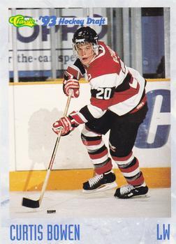 #16 Curtis Bowen - Ottawa 67's - 1993 Classic '93 Hockey Draft Hockey