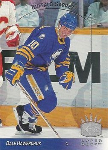 #16 Dale Hawerchuk - Buffalo Sabres - 1993-94 Upper Deck - SP Hockey