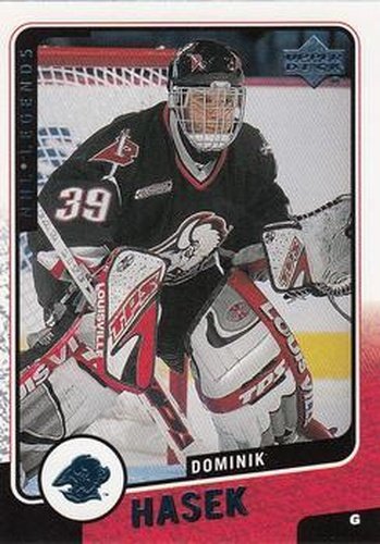 #16 Dominik Hasek - Buffalo Sabres - 2000-01 Upper Deck Legends Hockey