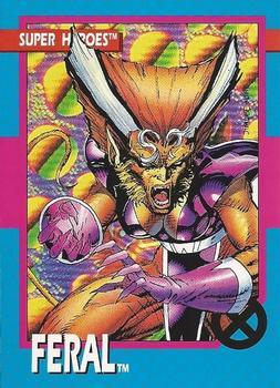 #16 Feral - 1992 Impel X-Men
