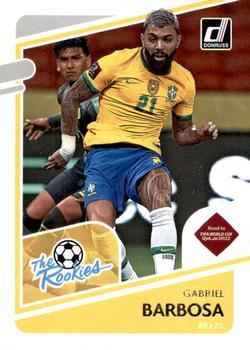 #16 Gabriel Barbosa - Brazil - 2021-22 Donruss Road to FIFA World Cup Qatar 2022 - The Rookies Soccer