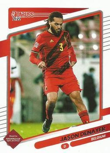 #16 Jason Denayer - Belgium - 2021-22 Donruss Road to FIFA World Cup Qatar 2022 Soccer