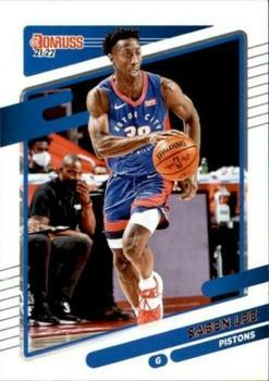 #16 Saben Lee - Detroit Pistons - 2021-22 Donruss Basketball