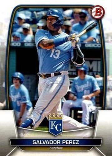 #16 Salvador Perez - Kansas City Royals - 2023 Bowman Baseball