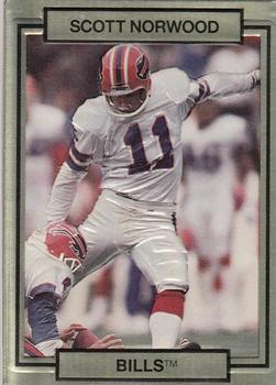 #16 Scott Norwood - Buffalo Bills - 1990 Action Packed Football