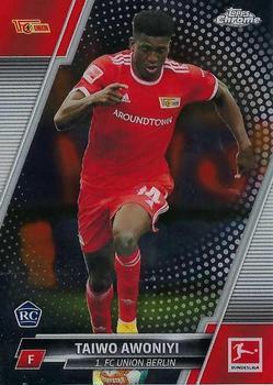 #16 Taiwo Awoniyi - 1. FC Union Berlin - 2021-22 Topps Chrome Bundesliga Soccer