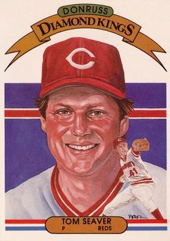 #16 Tom Seaver - Cincinnati Reds - 1982 Donruss Baseball