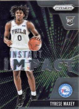 #16 Tyrese Maxey - Philadelphia 76ers - 2020-21 Panini Prizm - Instant Impact Basketball