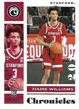 #16 Ziaire Williams - Stanford Cardinal - 2021 Panini Chronicles Draft Picks Basketball