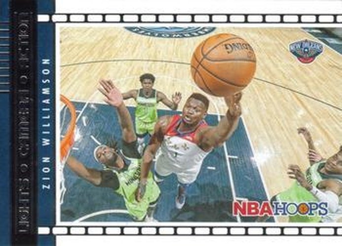 #16 Zion Williamson - New Orleans Pelicans - 2021-22 Hoops - Lights Camera Action Basketball