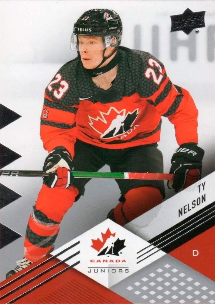 #16 Ty Nelson - Canada - 2024 Upper Deck Team Canada Juniors Hockey
