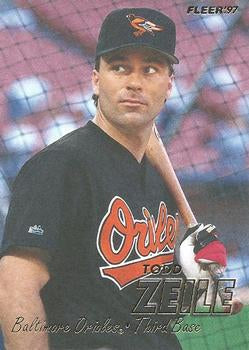 #16 Todd Zeile - Baltimore Orioles - 1997 Fleer Baseball