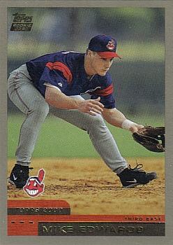 #T16 Mike Edwards - Cleveland Indians - 2000 Topps Traded & Rookies Baseball