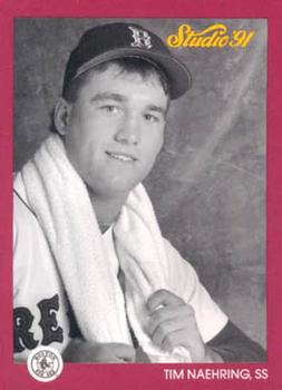 #16 Tim Naehring - Boston Red Sox - 1991 Studio Baseball