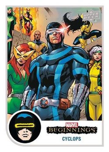 #16 Cyclops - 2022 Upper Deck Marvel Beginnings