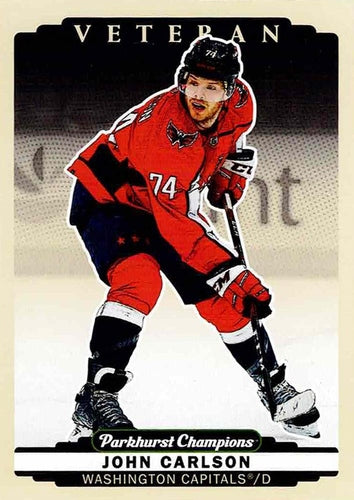 #16 John Carlson - Washington Capitals - 2022-23 Parkhurst Champions Hockey