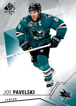 #16 Joe Pavelski - San Jose Sharks - 2015-16 SP Authentic Hockey