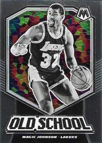 #16 Magic Johnson - Los Angeles Lakers - 2019-20 Panini Mosaic - Old School Basketball