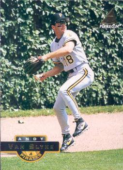 #16 Andy Van Slyke - Pittsburgh Pirates - 1994 Pinnacle Baseball