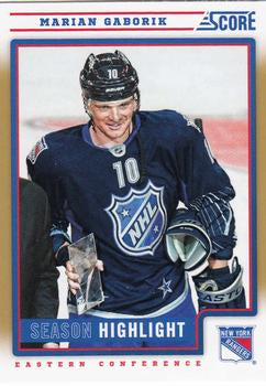 #16 Marian Gaborik - New York Rangers - 2012-13 Score - Gold Rush Hockey