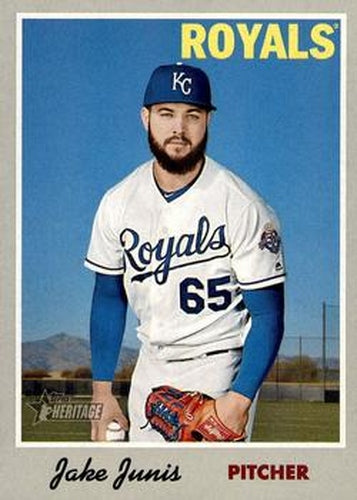 #16 Jake Junis - Kansas City Royals - 2019 Topps Heritage Baseball
