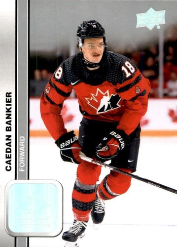 #16 Caedan Bankier - Canada - 2023 Upper Deck Team Canada Juniors Hockey