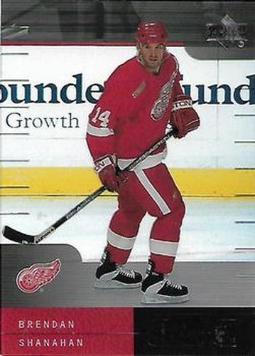 #16 Brendan Shanahan - Detroit Red Wings - 2000-01 Upper Deck Ice Hockey