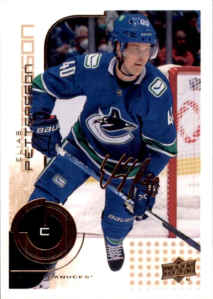 #16 Elias Pettersson - Vancouver Canucks - 2022-23 Upper Deck MVP - 20th Anniversary Hockey