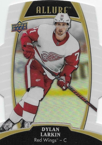 #16 Dylan Larkin - Detroit Red Wings - 2019-20 Upper Deck Allure - White Rainbow Hockey