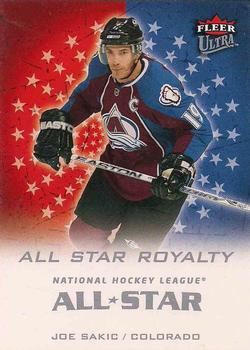 #ASR16 Joe Sakic - Colorado Avalanche - 2008-09 Ultra - All-Star Royalty Hockey