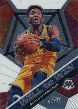 #16 Donovan Mitchell - Utah Jazz - 2019-20 Panini Mosaic - Will to Win Basketball