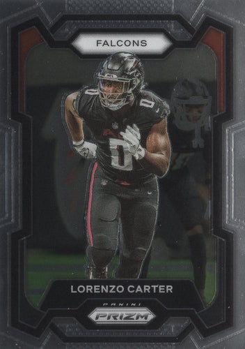 #16 Lorenzo Carter - Atlanta Falcons - 2023 Panini Prizm Football
