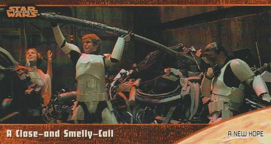 #16 A Close - And Smelly - Call - 1997 Topps Widevision Star Wars Trilogy