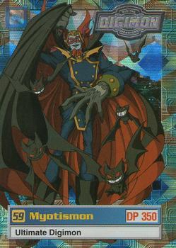 #16of32 59 Myotismon - 2000 Upper Deck Digimon Series 2 - Silver Foil