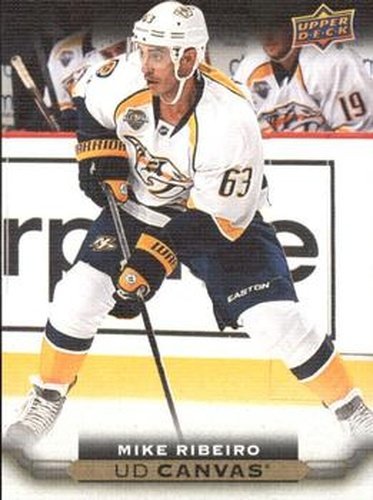 #C170 Mike Ribeiro - Nashville Predators - 2015-16 Upper Deck - UD Canvas Hockey