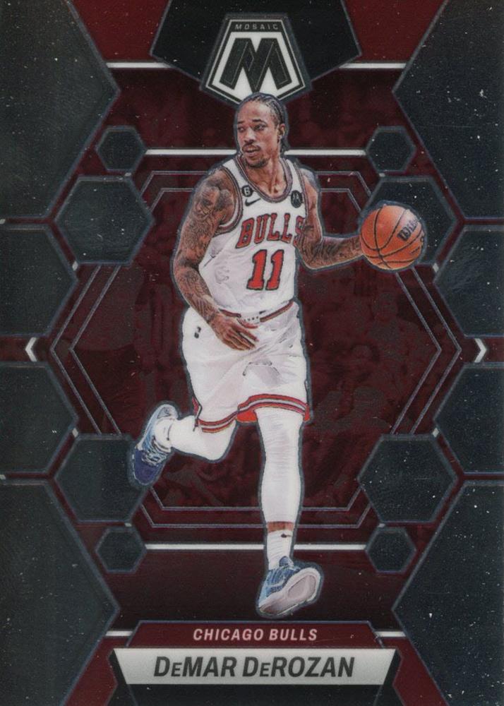 #170 DeMar DeRozan - Chicago Bulls - 2022-23 Panini Mosaic Basketball