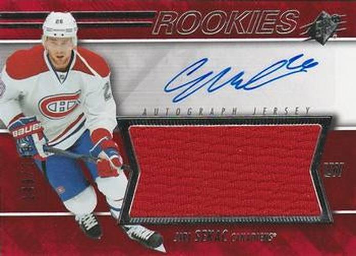 #170 Jiri Sekac - Montreal Canadiens - 2014-15 SPx Hockey