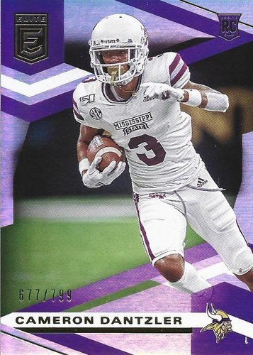 #170 Cameron Dantzler - Minnesota Vikings - 2020 Donruss Elite Football